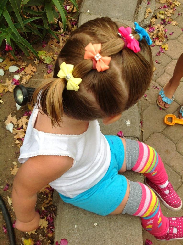 Прически для девочек в садик на каждый день пошаговая инструкция фото