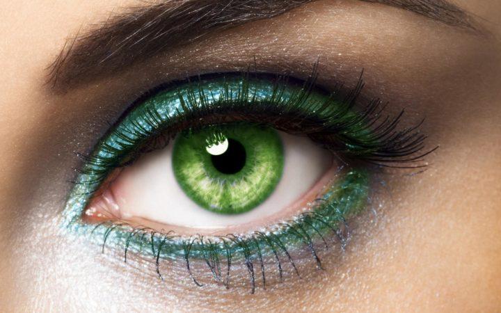 Темно Зеленые Глаза Фото