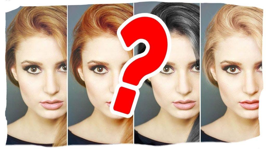 Подобрать цвет волос по фотографии бесплатно онлайн для девушки