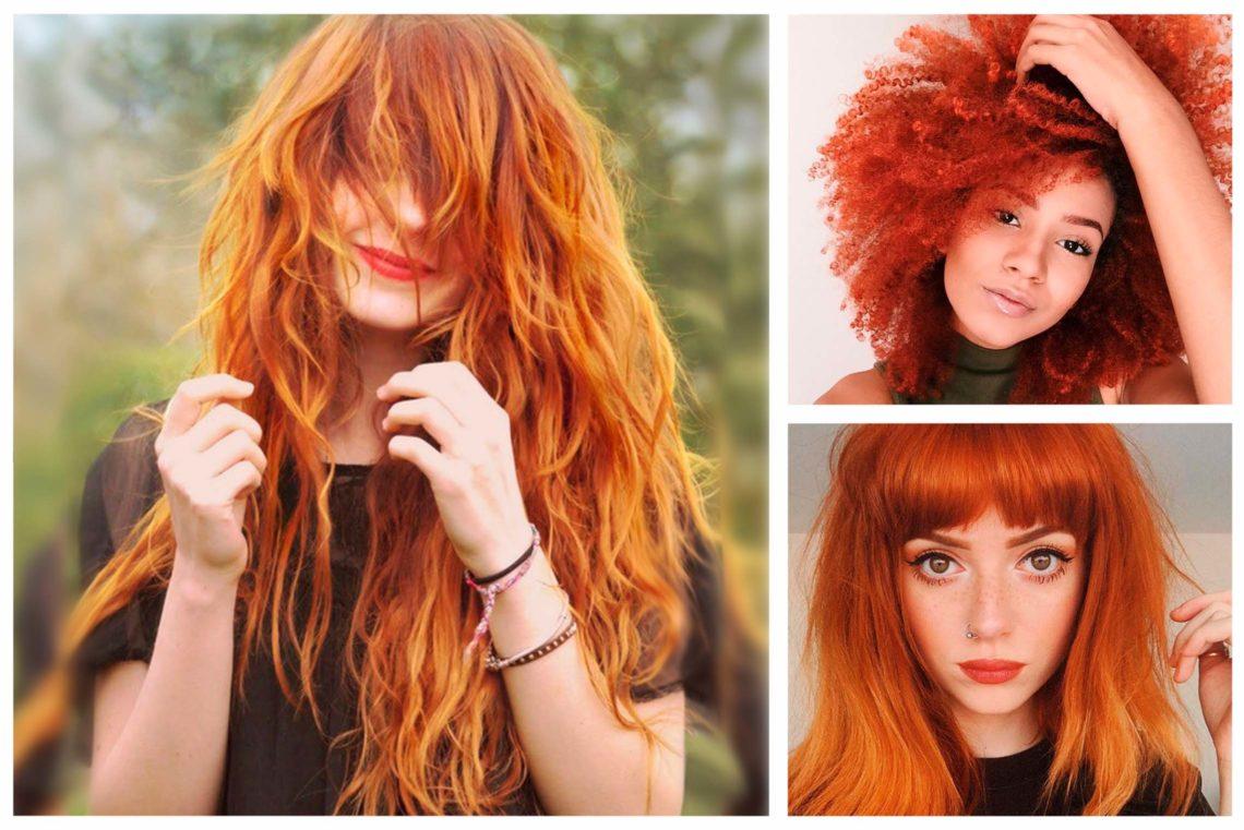 Рыжий Цвет Волос Фото На Короткие Волосы