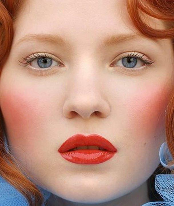 Варианты макияжа с рыжим цветом волос