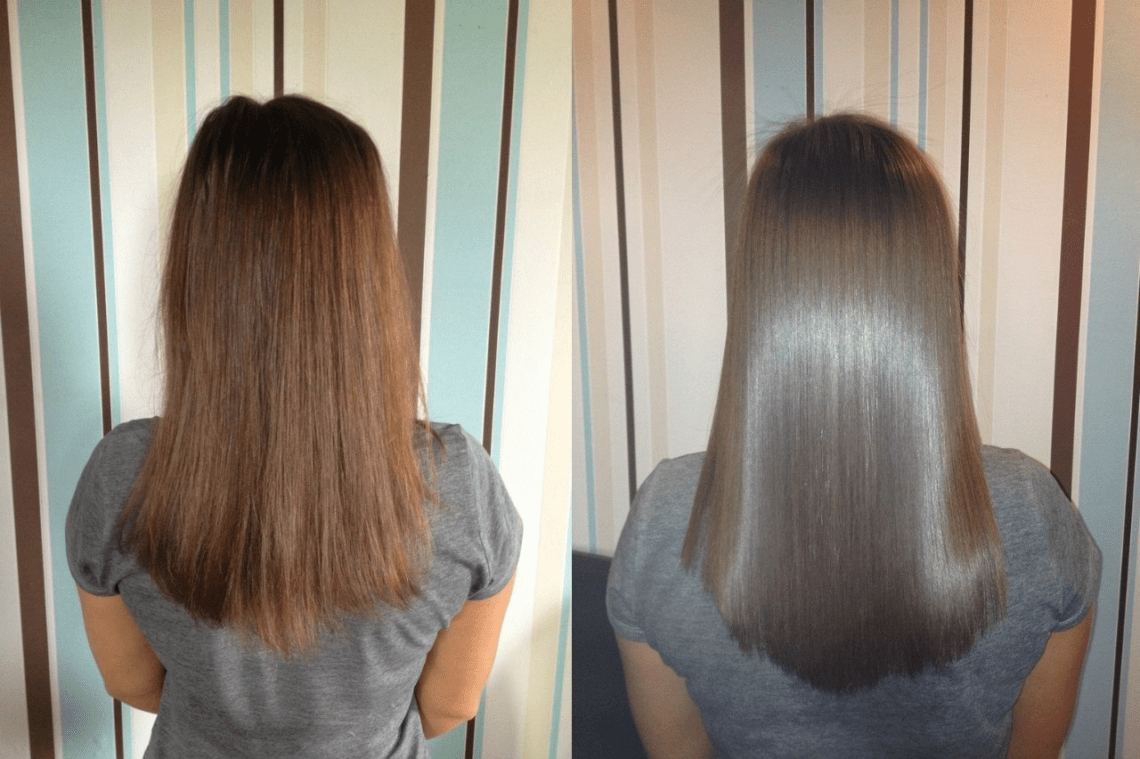 Как быстро сравнять волосы до одной длины