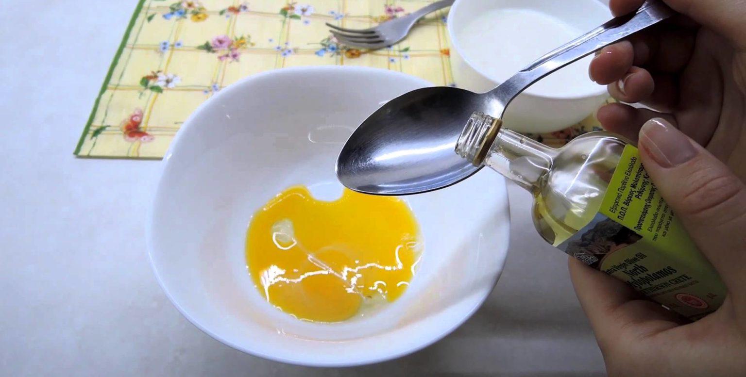 Как приготовить масло для волос из желтка